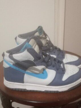 Nike Dunk High “Light Bone Diffused Blue” DB2179-006 – Size 5.5Y / Women’s Sz 7
